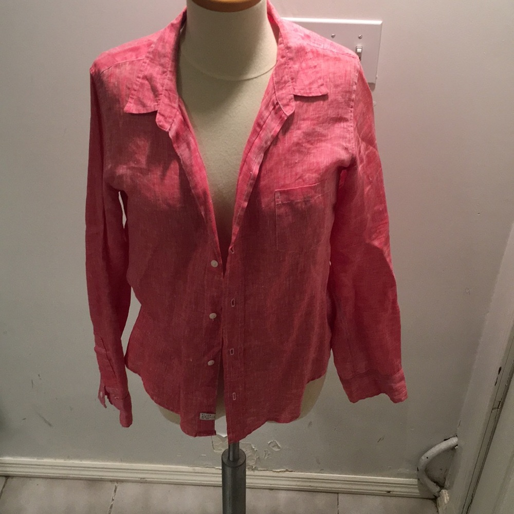 Frank & Eileen Linen Button Down